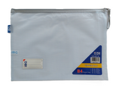 IBC Mash Zipper Bag Gray Colour B4 Size .